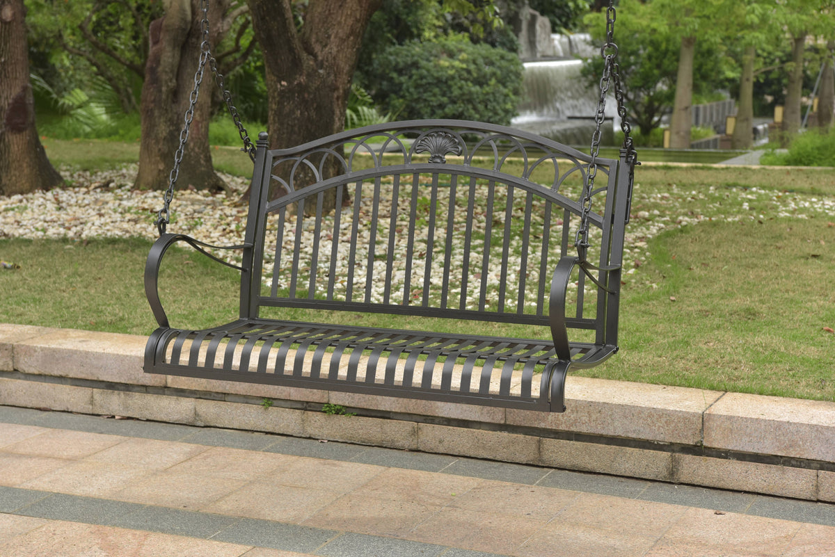 Iron 2-Seater Porch Swing X301