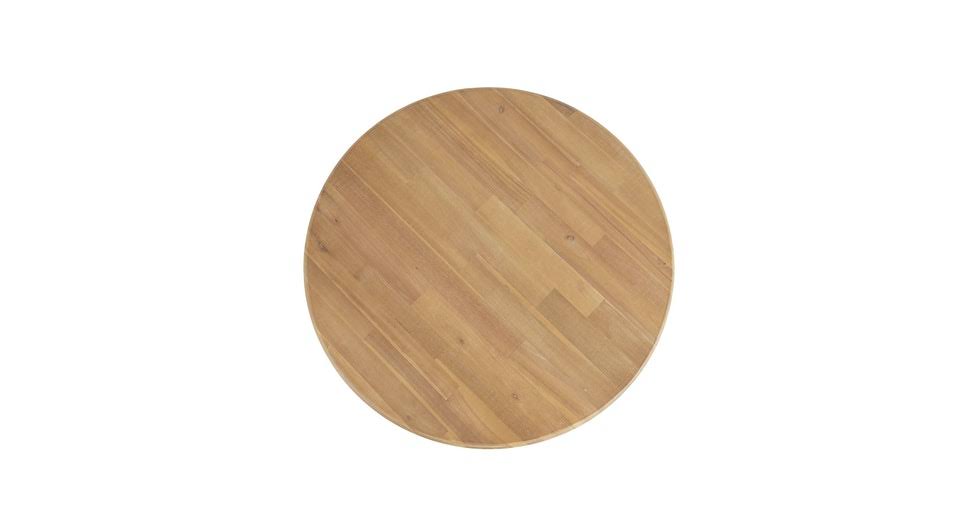 32x22 Round Acacia Coffee Table U476