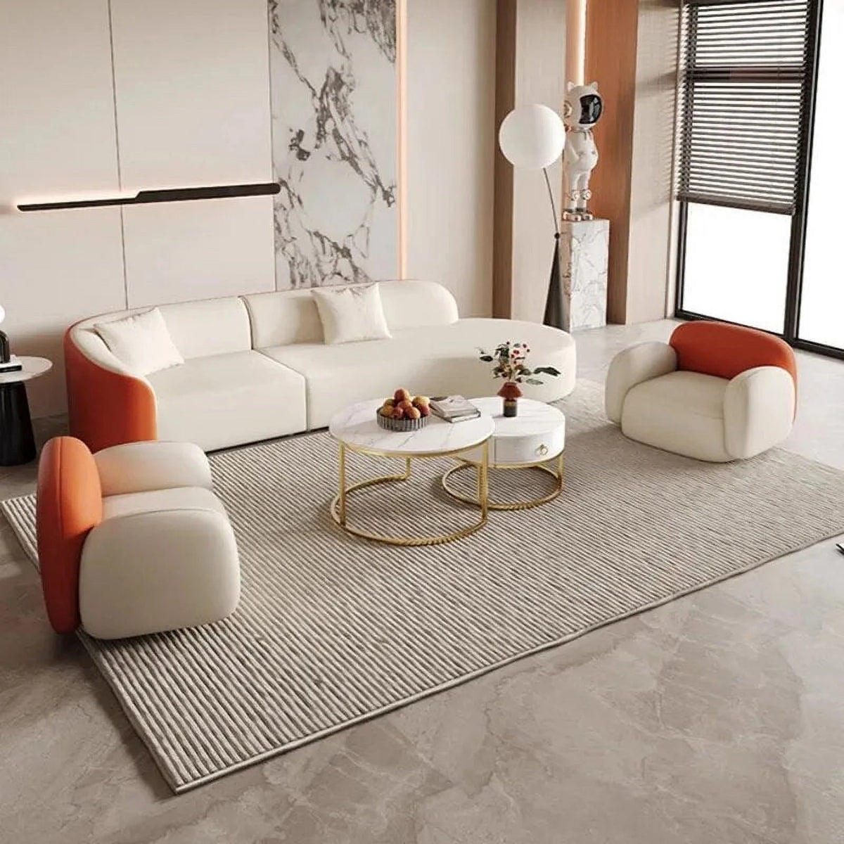 Sectional Sofa Corner Sleeper W9548