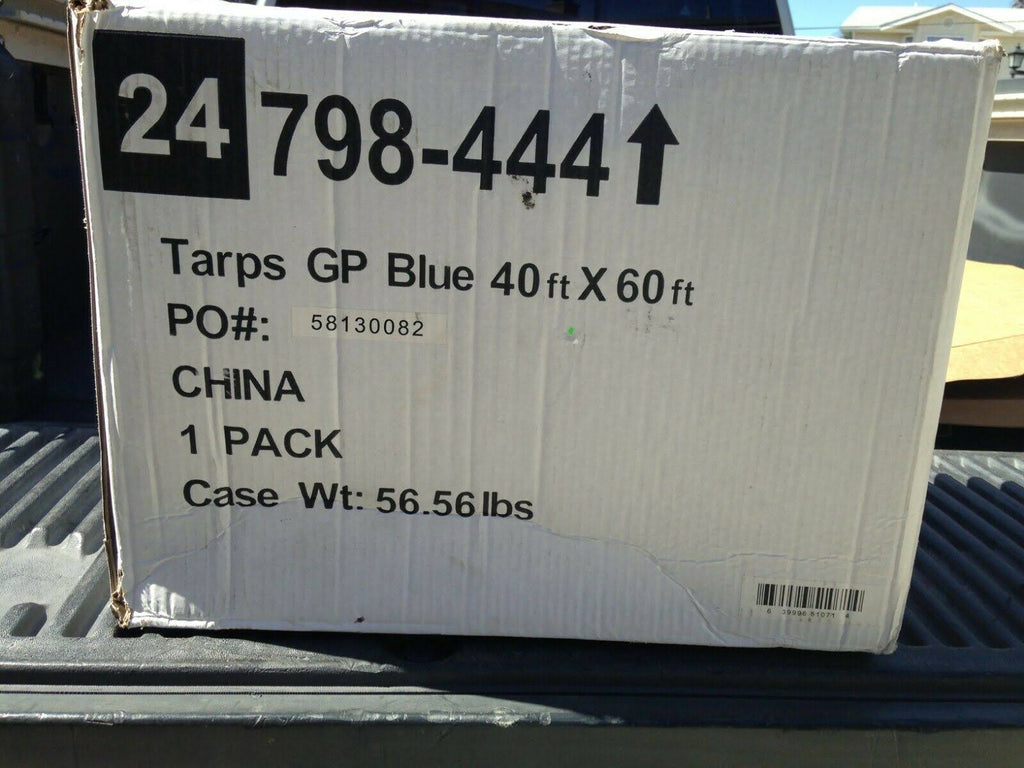 Blue Medium Duty Tarp Y92862