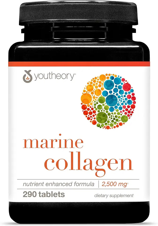 Marine Collagen 2,500 mg Hydrolyzed Collagen 290 Tablets G580653