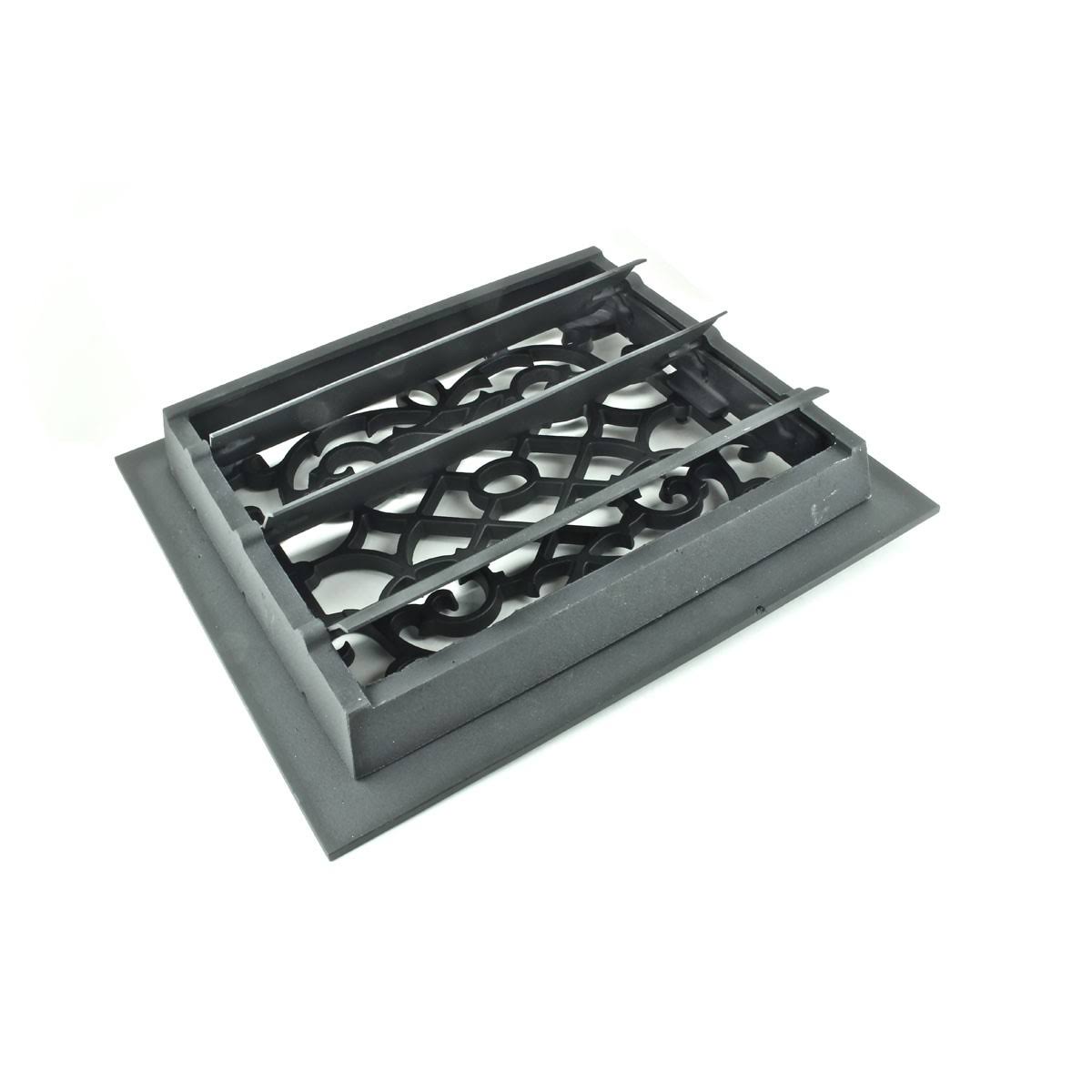 Cast Floor Heat Register Vent F1874