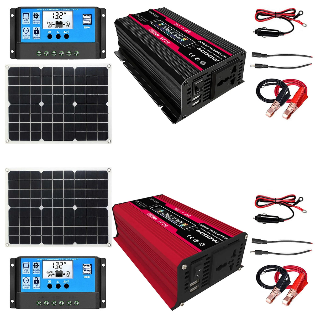 Solar Generator with 220V AC Outlet and 18W Panel A839227