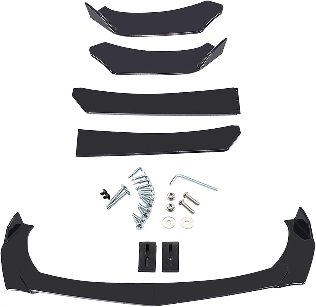 Universal Front Bumper Lip Chin Spoiler PP Pack of 2 J818