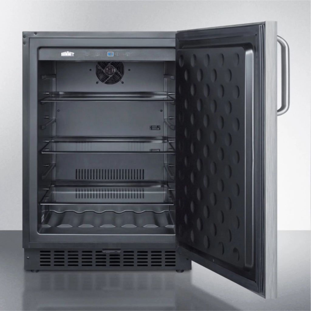 24 in. Outdoor Built-in Refrigerator with Lock Stainless Steel X355887
