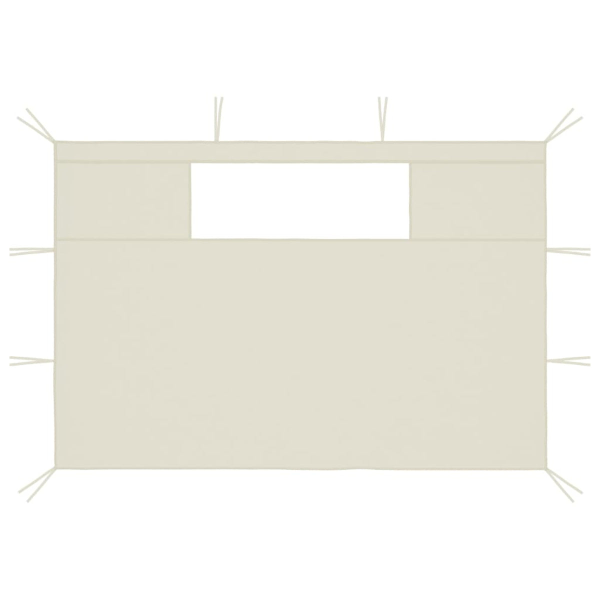 Gazebo Sidewalls with Windows 2 pcs R55178