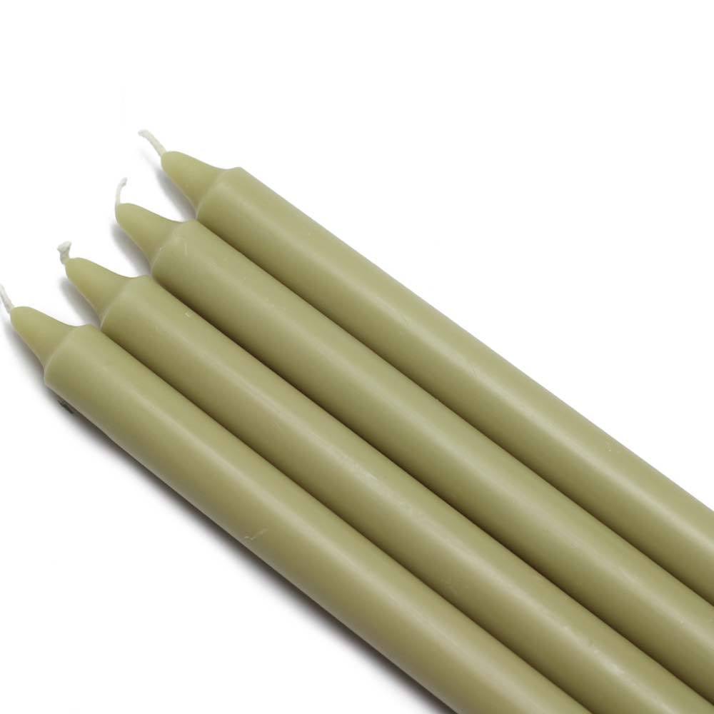 Black 10 Inch Straight Taper Candles V563993