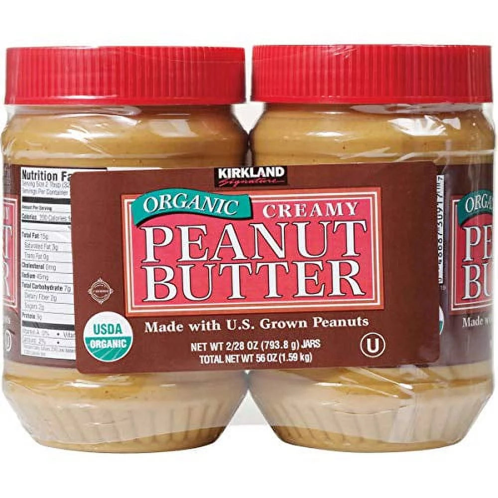 Organic Creamy Peanut Butter 28 Ounce 2 Pack R459691