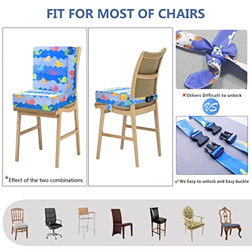 Blue 4inch Toddler Booster Seat C283