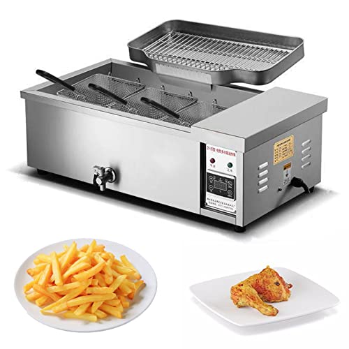 25L Stainless Steel Electric Deep Fryer U273