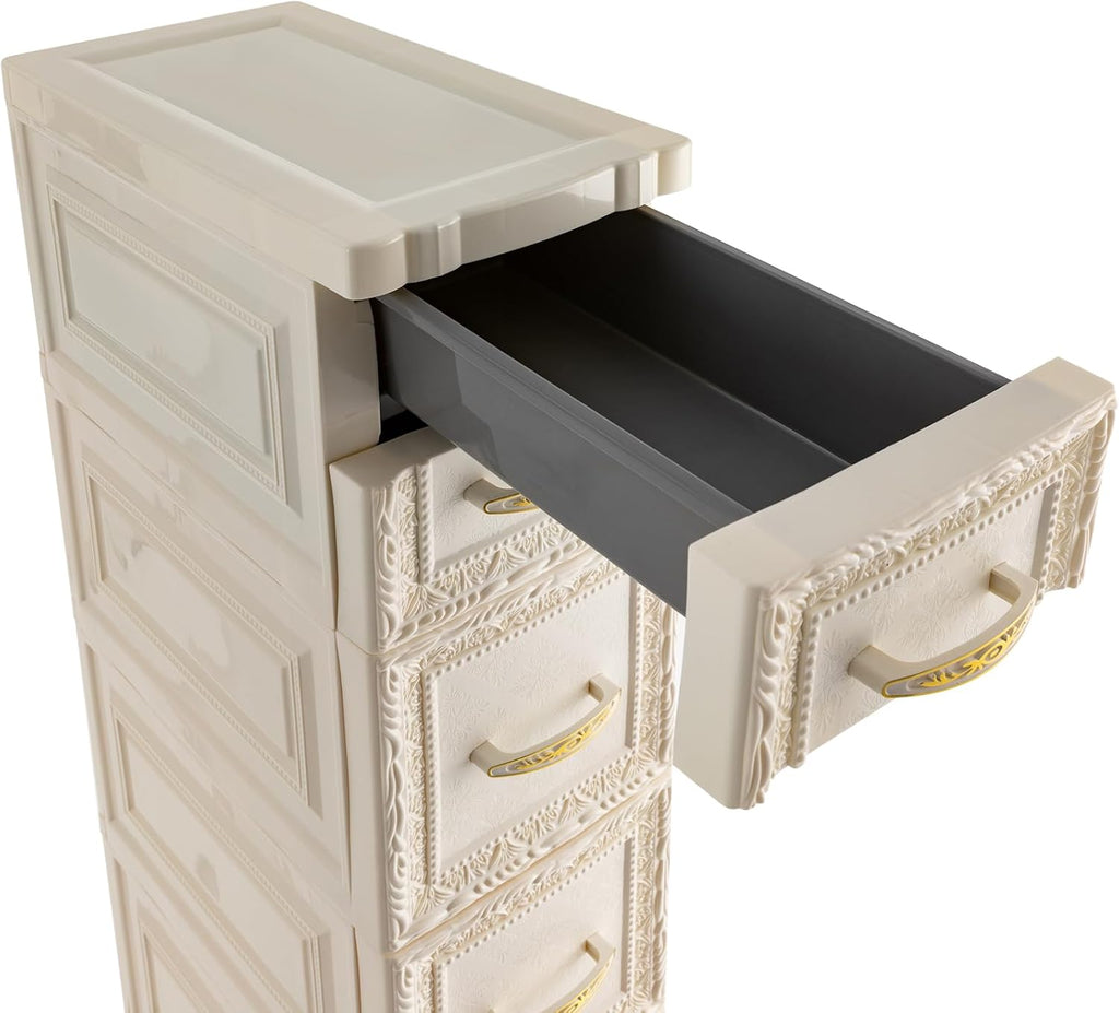 8 Drawer Narrow Storage Cabinet with Pull Handles I7315
