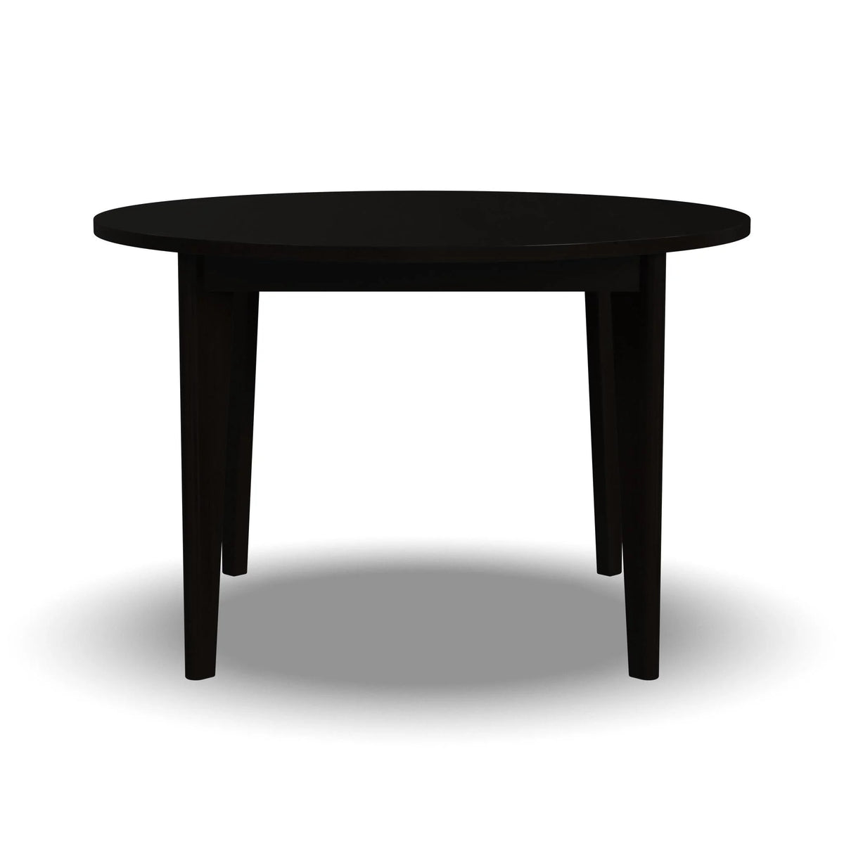 Black Round Wood Dining Table M268