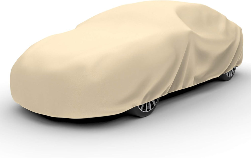 Tan 19 feet 4 Layer Waterproof Dustproof Cover X907161