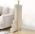 8 Drawer Narrow Storage Cabinet with Pull Handles I7315