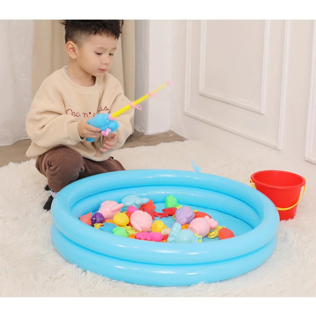 Magnetic Fishing Toys Plastic Fish Rod Set R47118