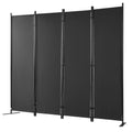 4-Panel Folding Privacy Screen Room Divider C555353