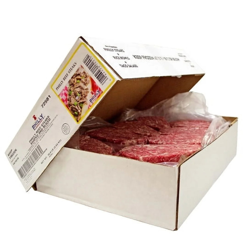 Philly Beef Steak Raw Light Mild, 4 oz Q805