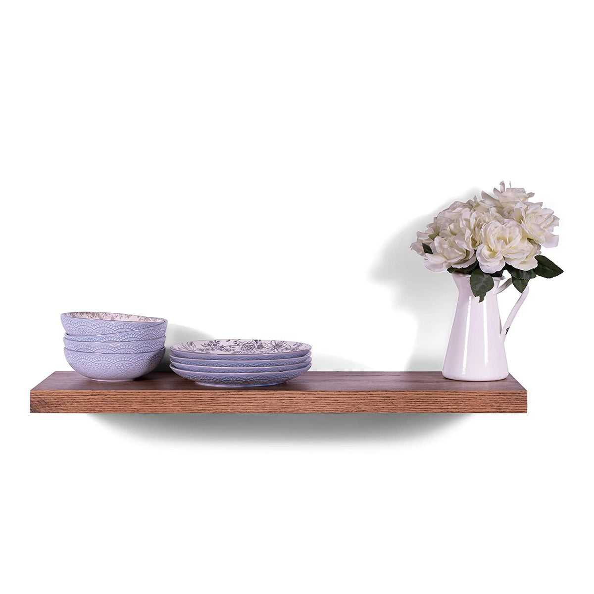 Solid Oak Wood Floating Shelf X592752