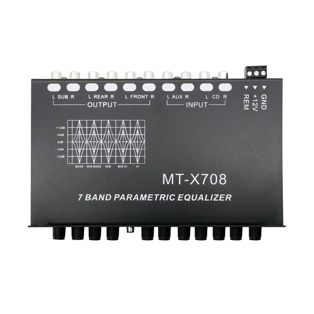 7 Band Car Audio Equalizer O646