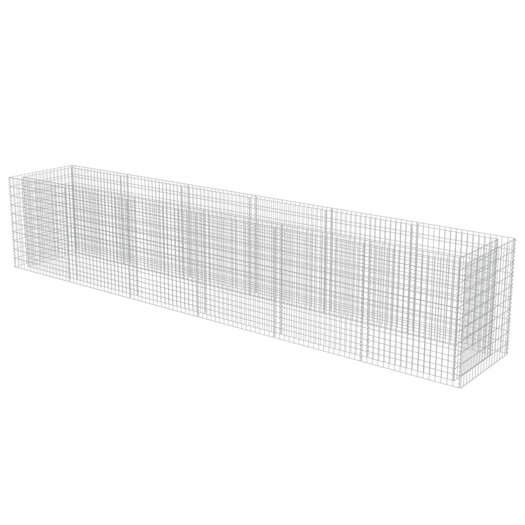 Gabion Raised Bed Galvanised Steel A52996