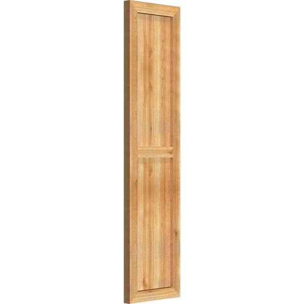 Framed Board-n-Batten Shutters, Rough Sawn Western Red Cedar (Per Pair) P962256