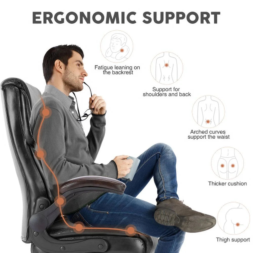 PU Leather High Back Ergonomic Office Chair Z3656