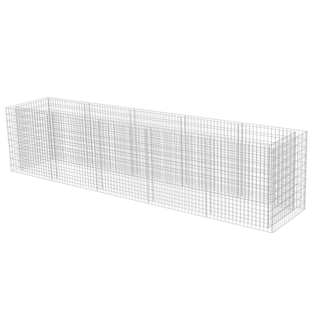Gabion Raised Bed Galvanised Steel A52996