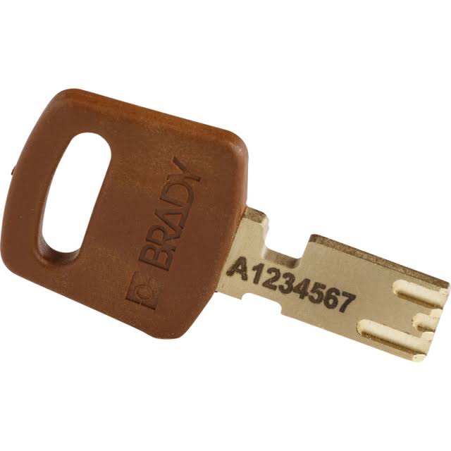 Lockout Padlock Nylon Brown 1.5x22 St Q458