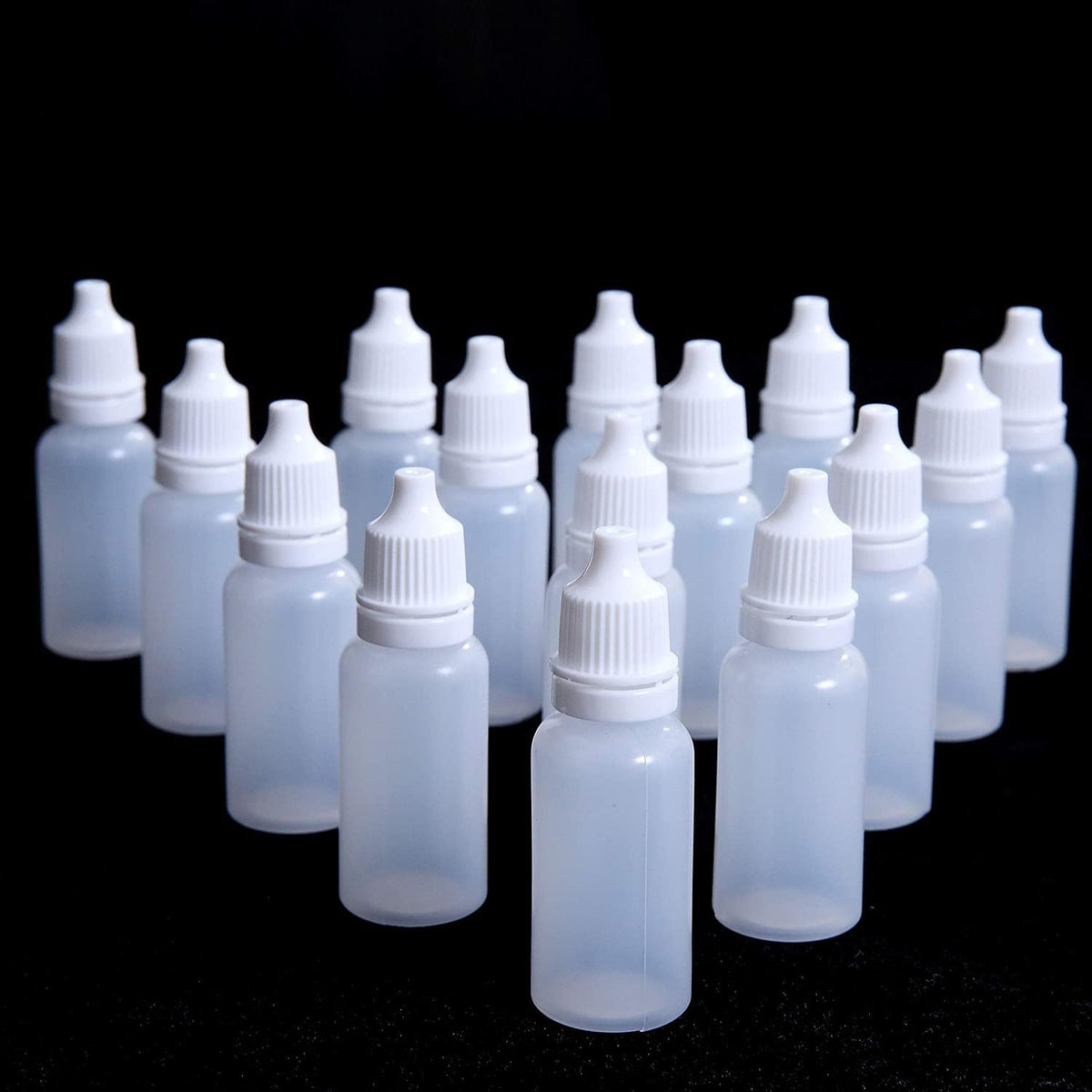 15ml Plastic Dropper Bottle with Childproof Cap, Pack of 2 A855778