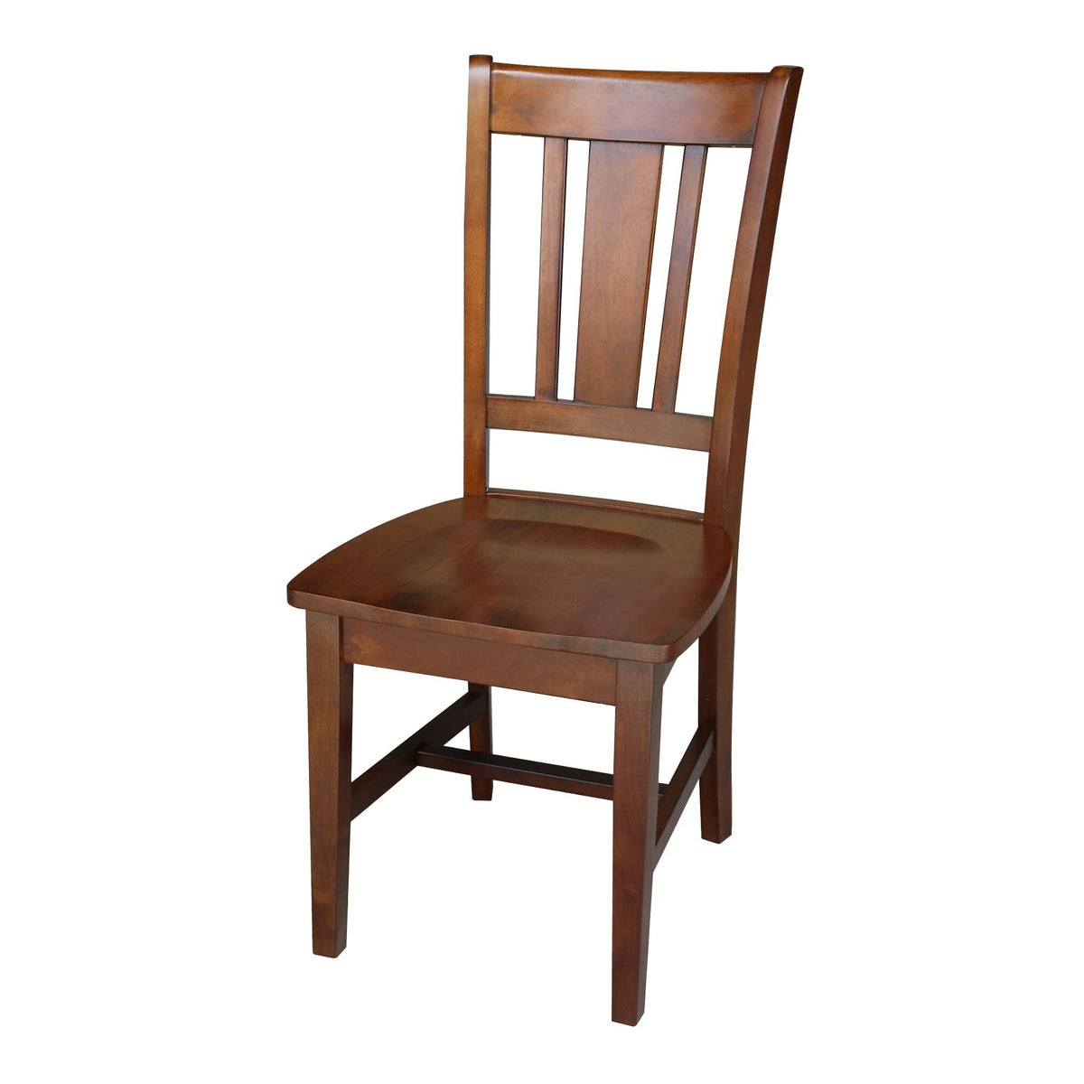 Espresso Round Top Pedestal Table with 2 Chairs N414931