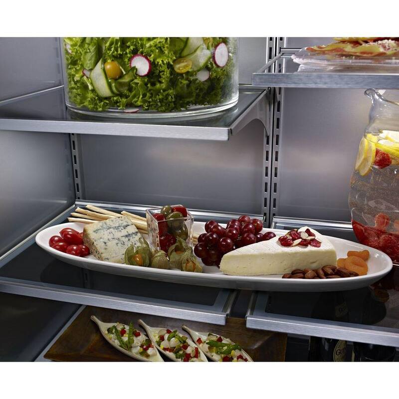 20.9 cu. ft. Built-In Bottom Freezer Refrigerator in Stainless Steel I732