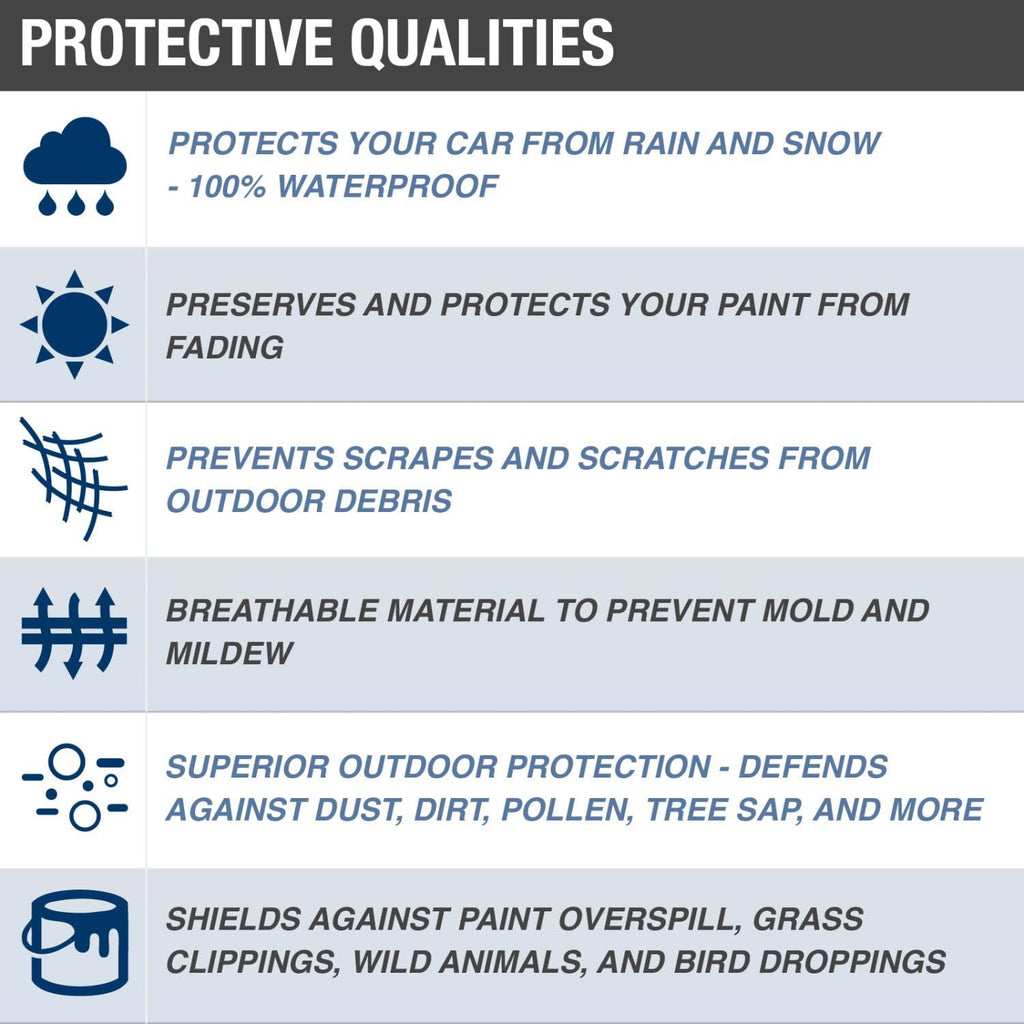 Tan 19 feet 4 Layer Waterproof Dustproof Cover X907161