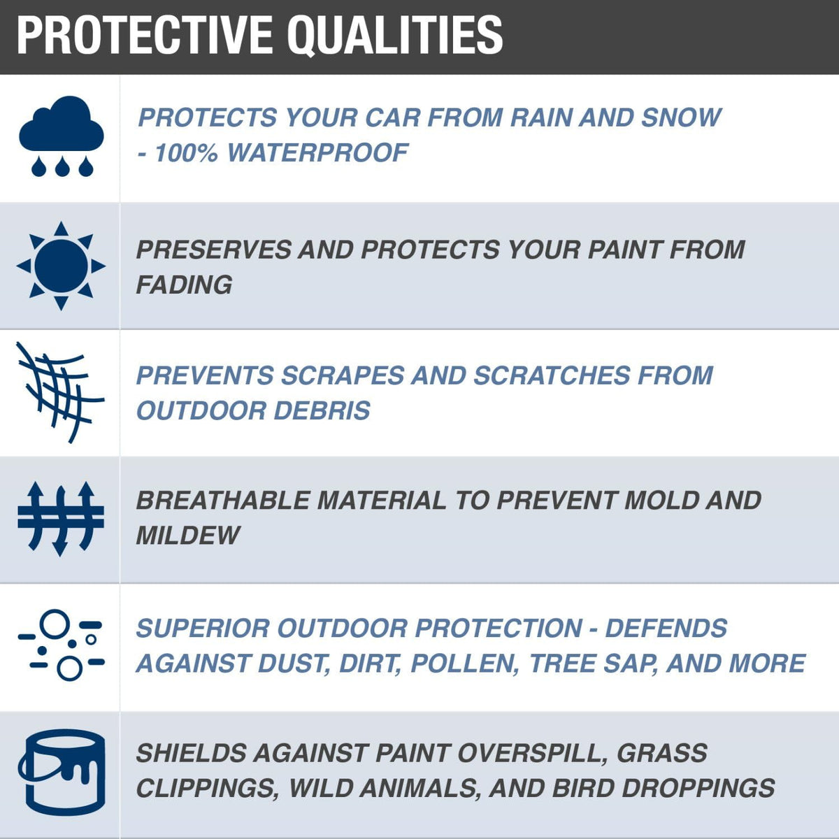 Tan 19 feet 4 Layer Waterproof Dustproof Cover X907161