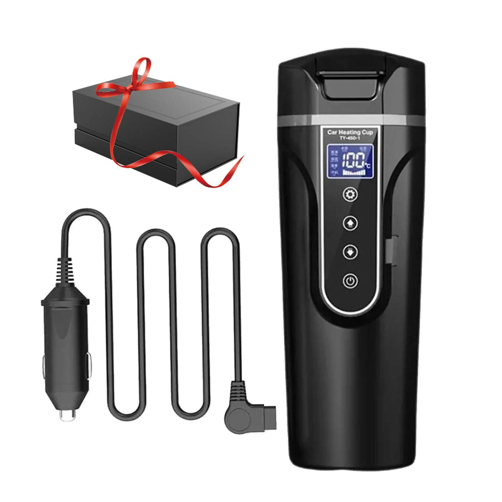 24V/12V Adjustable Temps Car Electric Kettle Q9937