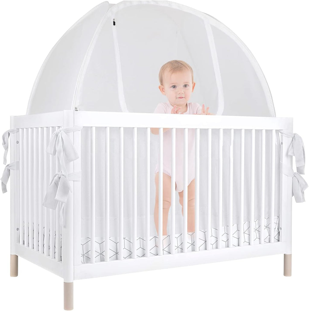 See Through Mesh Pop Up Crib Tent B382