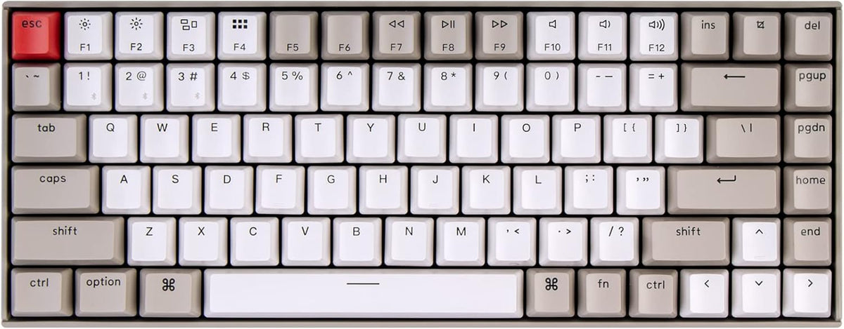 75% Layout 84 Keys Bluetooth Wireless Mechanical Gaming Keyboard S323