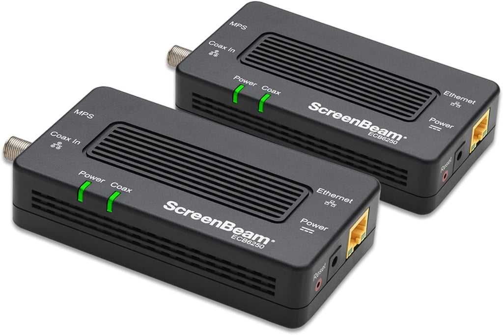 MoCA 2.5 Network Adapter for Ethernet Over Coax (2 Pack) C6469