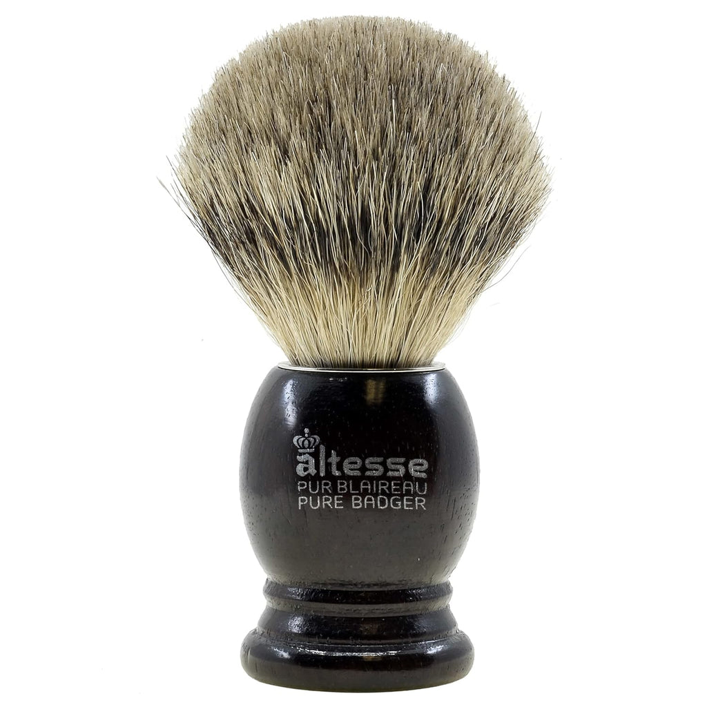 European Grey Badger Shaving Brush B487