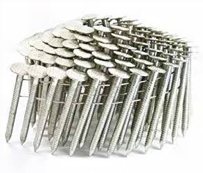 1 3/4x22 Ring 304 Stainless Coil Roofing Nails F520526