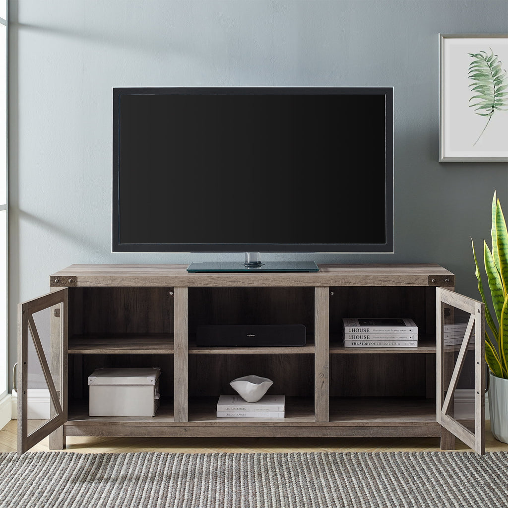 Glass Door TV Stand K48956