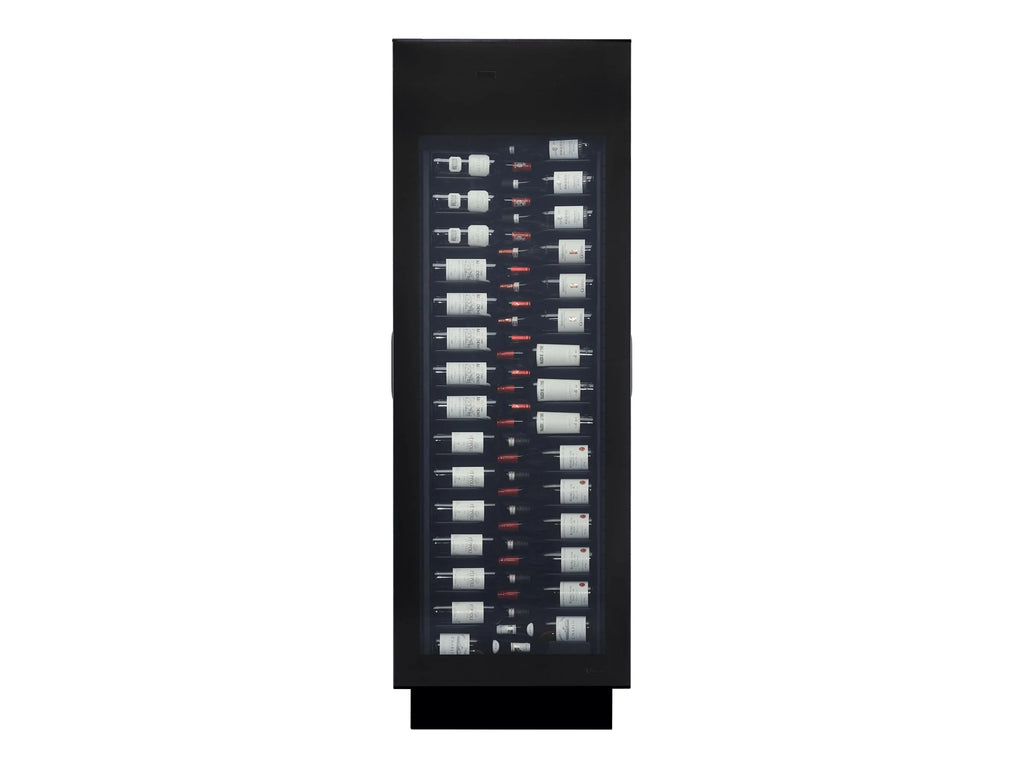 Black 30 Bottle Wine Cooler with Digital Thermostat X613