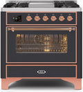 36 Dual Fuel Propane Gas Range Y5154
