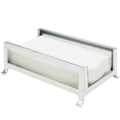 Silver Frost Glass Napkin Holder X54570