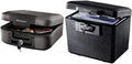 Fireproof and Waterproof Document Safes with Key Lock N883374