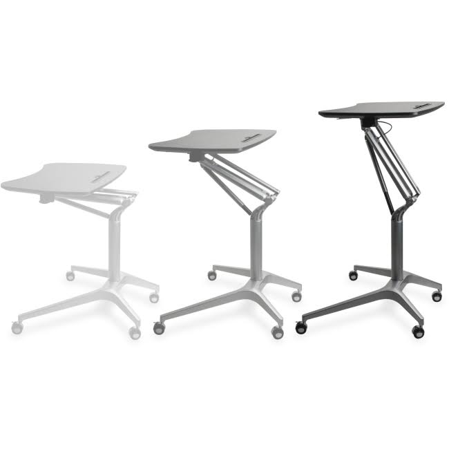 Black Laminate Top Mobile Laptop Caddy R90003