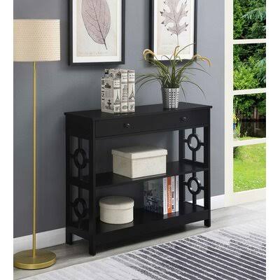 Black Console Table N652144