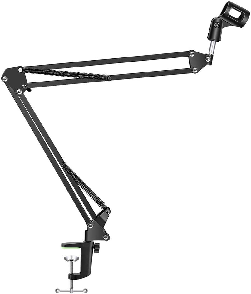 Condenser Mic Bundle with Audio Interface, Headphone, Stand, Pop Filter & XLR Cable O8826