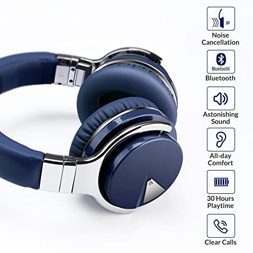Active Noise Cancelling Bluetooth Headphones C621