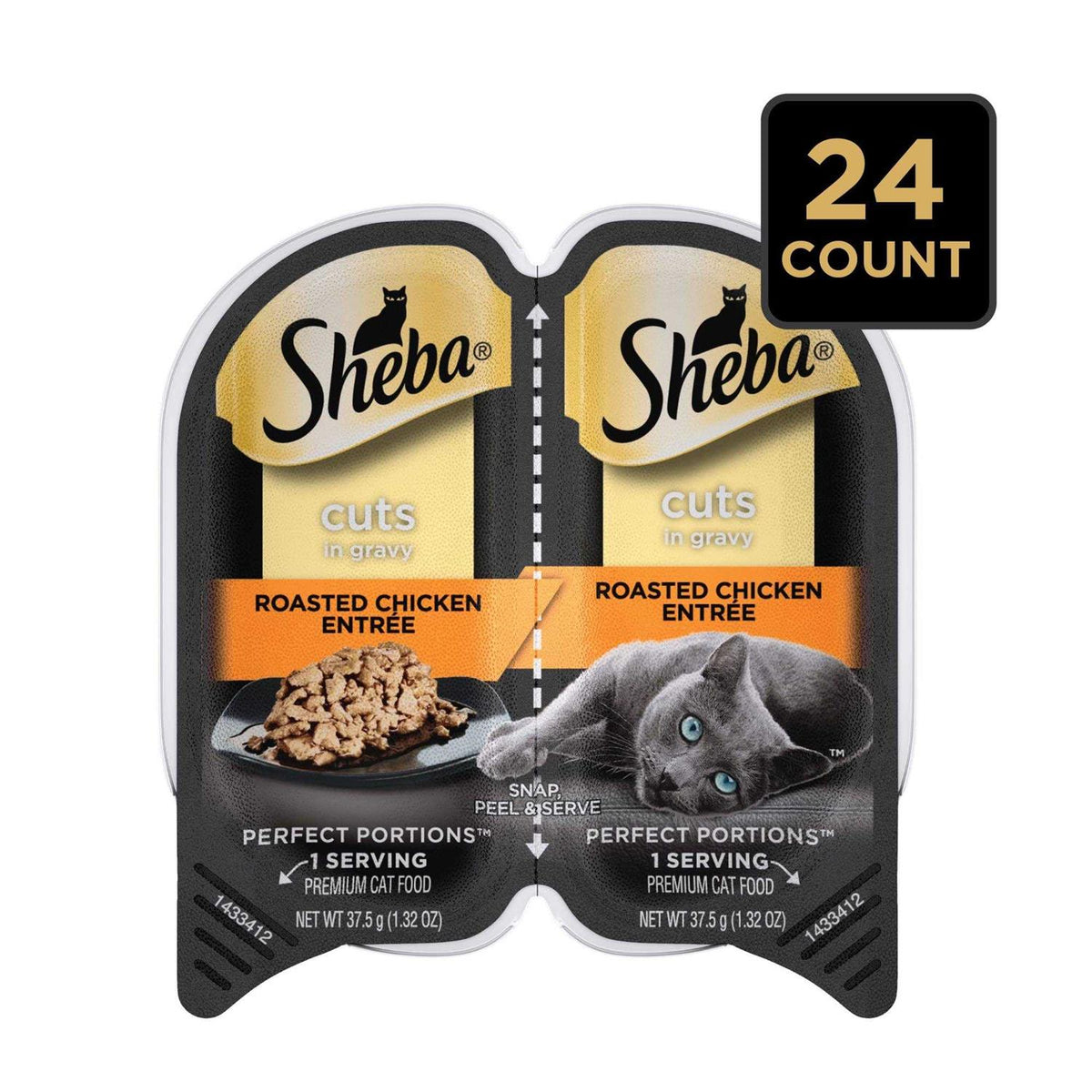 Roasted Chicken Gravy Wet Cat Food A7765