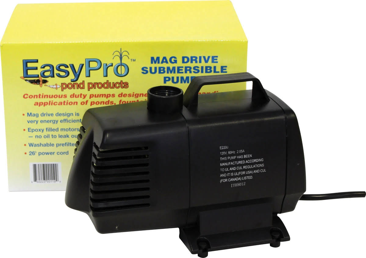 1350 GPH Submersible Magnetic Drive Pond Pump U652
